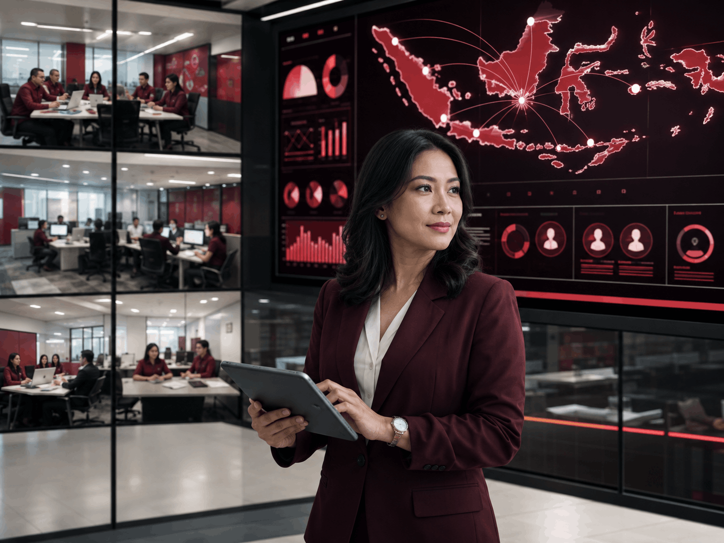 Perusahaan multi-cabang